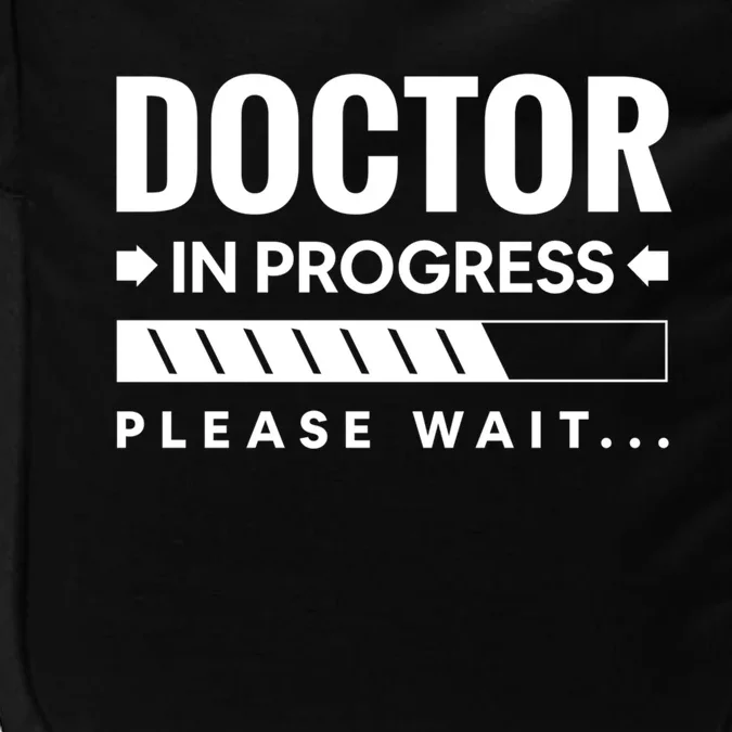 Funny Doctor In Progress Medical Students Funny Gift Impact Tech Backpack