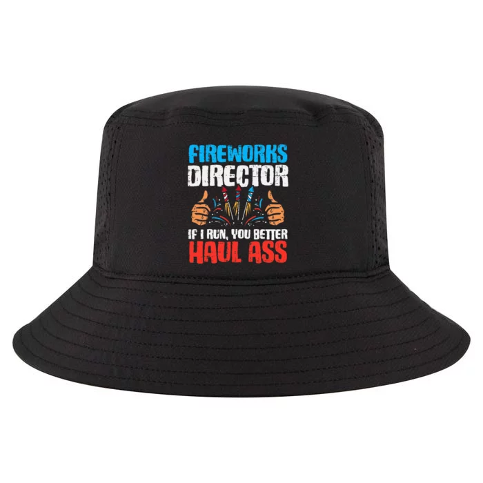 Fireworks Director If I Run Cool Comfort Performance Bucket Hat