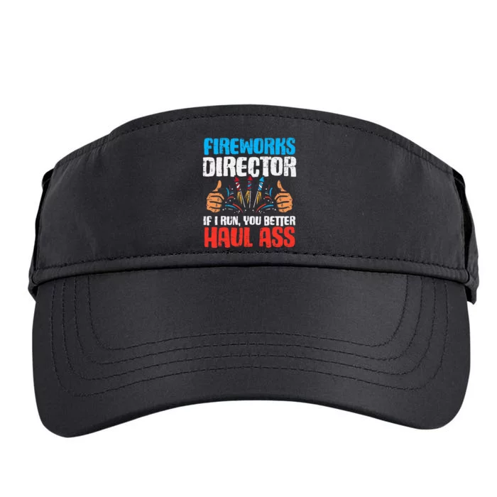 Fireworks Director If I Run Adult Drive Performance Visor