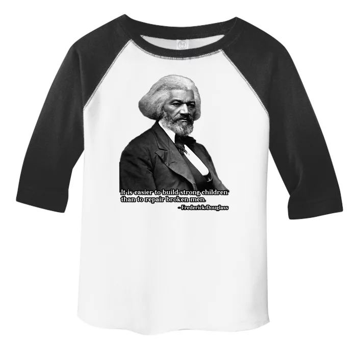 Frederick Douglass Inspirational Quote Black History Month Toddler Fine Jersey T-Shirt