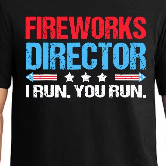 Fireworks Director I Run You Run Pajama Set