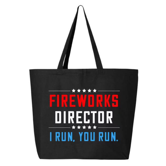 Fireworks Director I Run You Run 25L Jumbo Tote