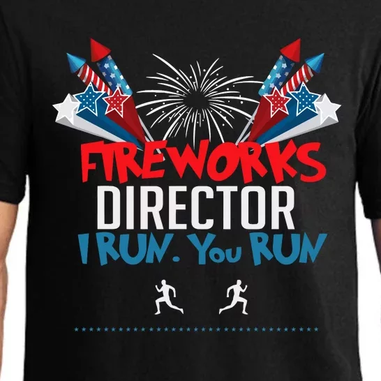 Fireworks Director I Run You Run Pajama Set