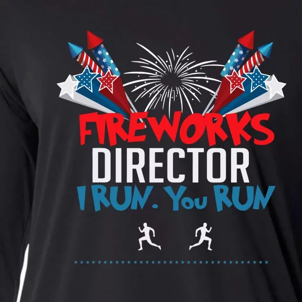 Fireworks Director I Run You Run Cooling Performance Long Sleeve Crew