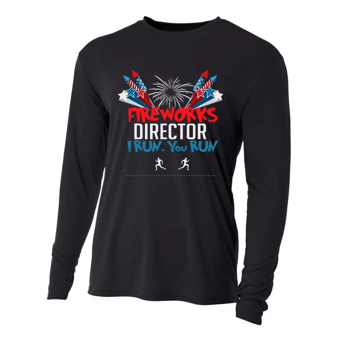 Fireworks Director I Run You Run Cooling Performance Long Sleeve Crew