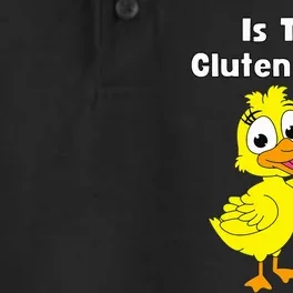 Funny Duck Is This Gluten Free Dry Zone Grid Performance Polo