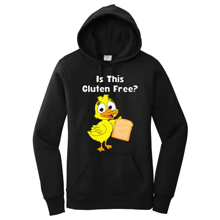 Funny Duck Is This Gluten Free Women's Pullover Hoodie