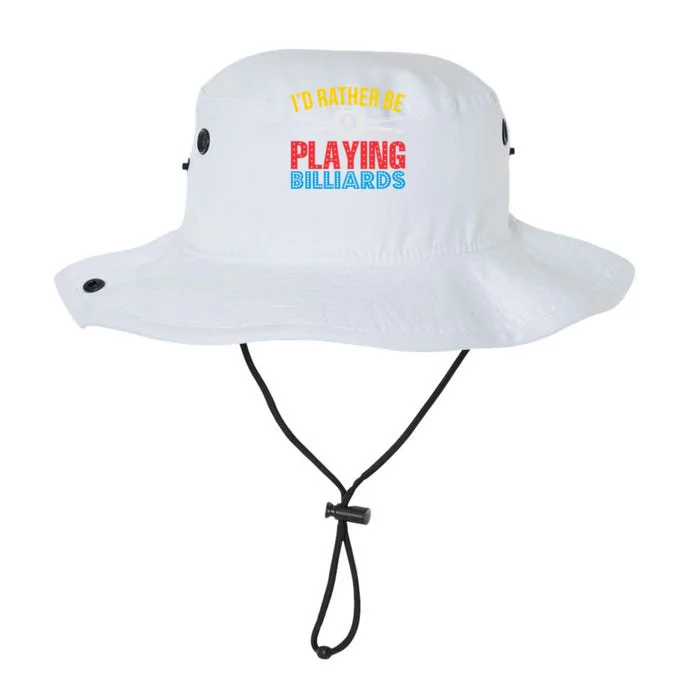 Father's Day I'd Rather Be Playing Billiards Gift For Dad Legacy Cool Fit Booney Bucket Hat