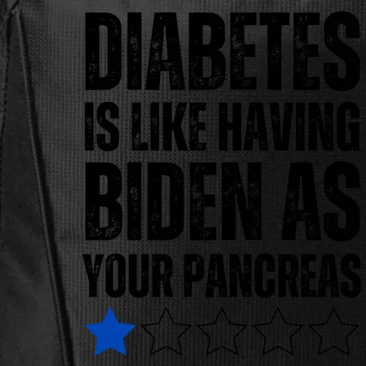 Funny Diabetes Is Like Having Biden As Your Pancreas City Backpack