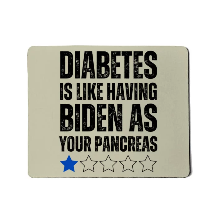 Funny Diabetes Is Like Having Biden As Your Pancreas Mousepad