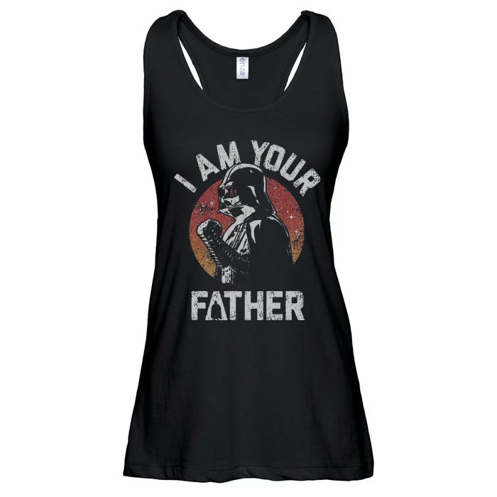 Fathers Day I Am Your Father Ladies Essential Flowy Tank