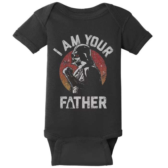 Fathers Day I Am Your Father Baby Bodysuit