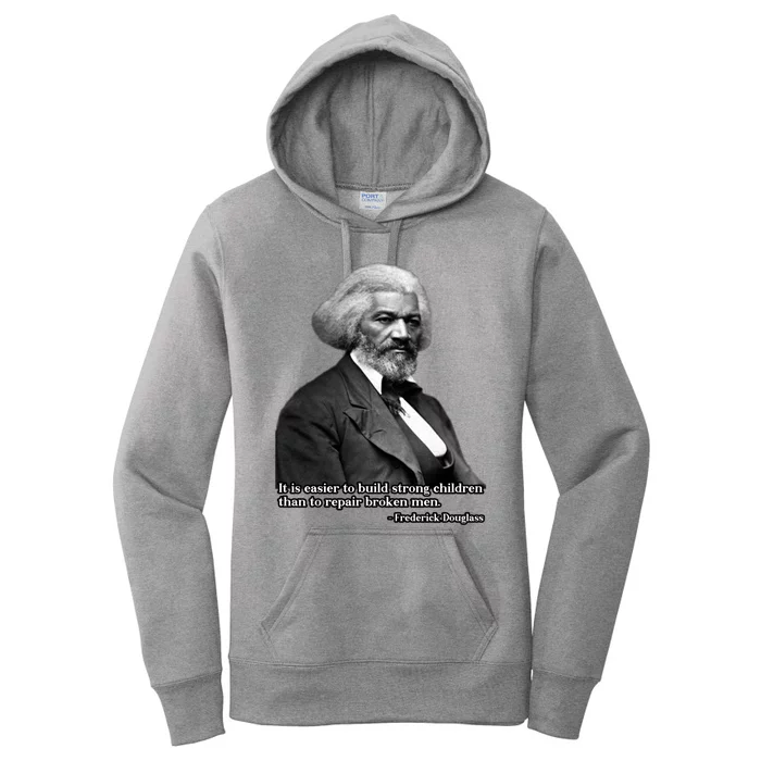 Frederick Douglass Inspirational Quote Black History Month Gift Women's Pullover Hoodie