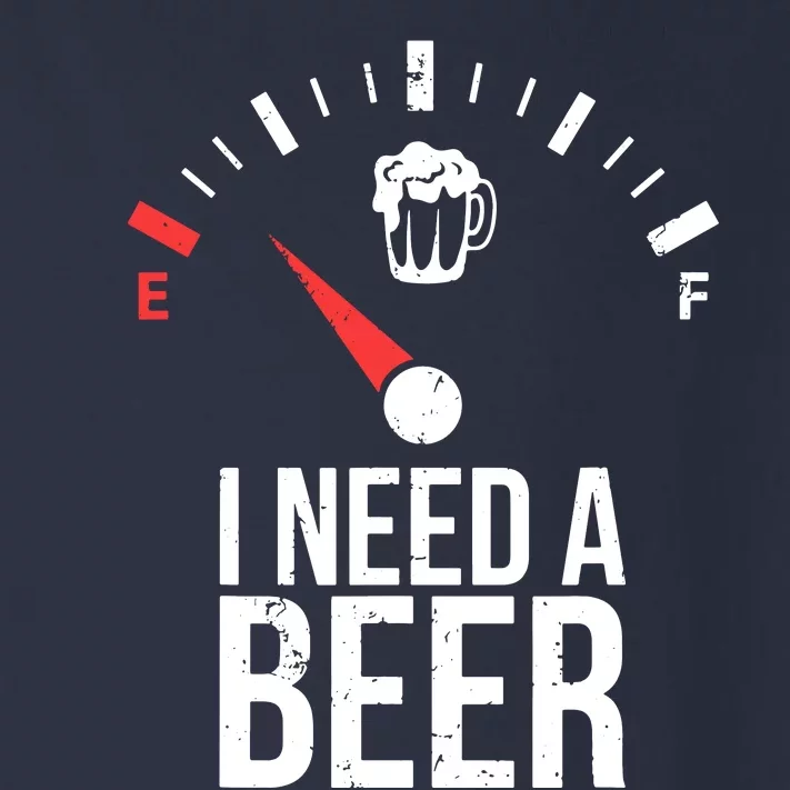 Funny Drinking I Need A Beer Meter Toddler Long Sleeve Shirt