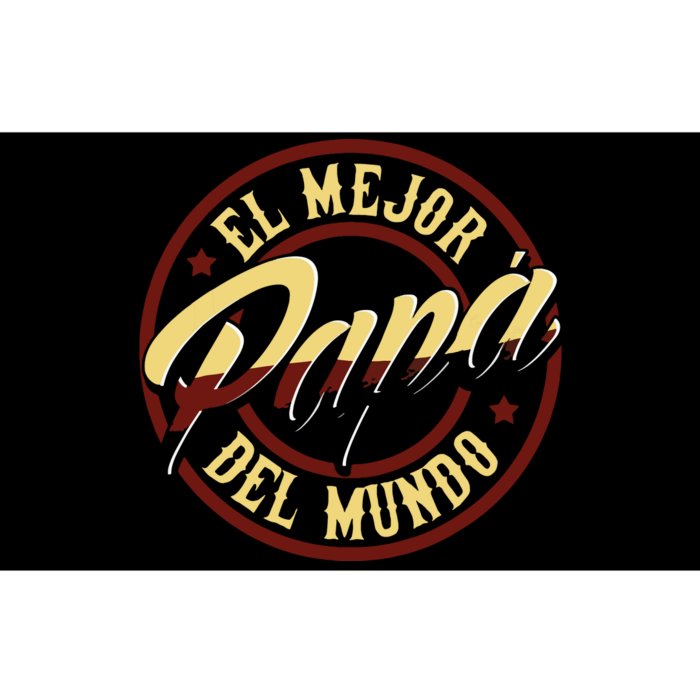 Fathers Days In Spanish El Mejor Papa Del Mundo Bumper Sticker