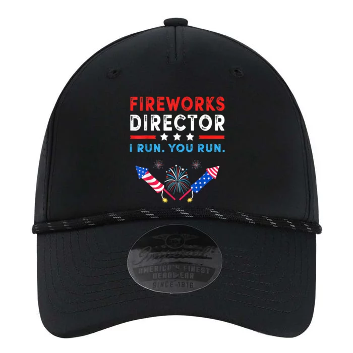 Fireworks Director I Run You Run Funny 4th Of July Outfit Gift Performance The Dyno Cap