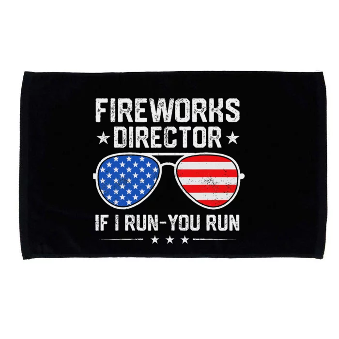 Fireworks Director If I Run You Run Microfiber Hand Towel