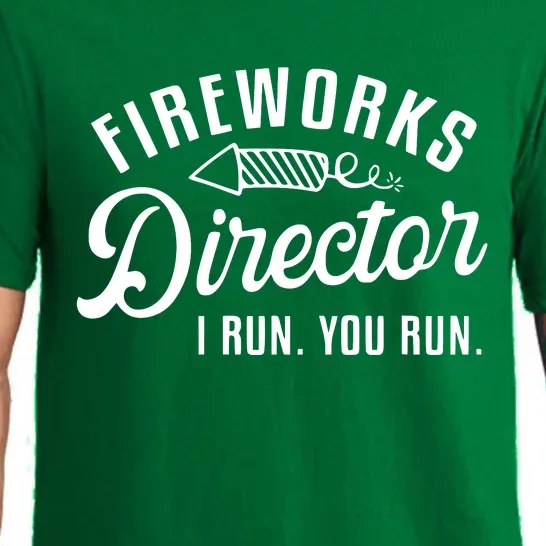 Fireworks Director I Run You Run | 4th Of July Pajama Set