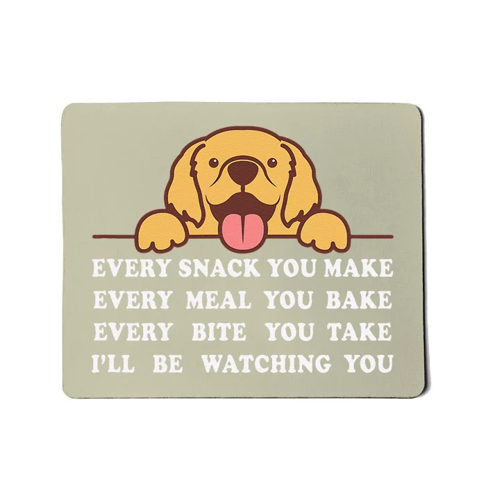 Funny Dog, I'll Be Watching You Cute For Dog Mom Dog Lover Mousepad