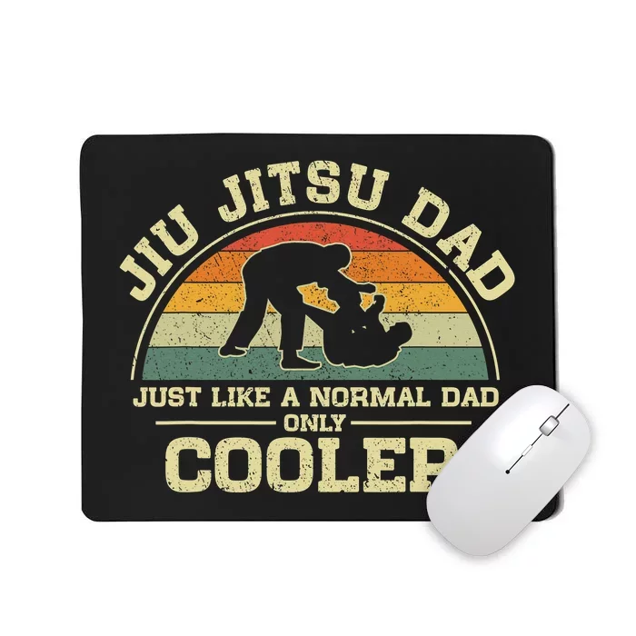 Father’s Day Jiu Jitsu Dad Training Father Vintage Funny Mousepad