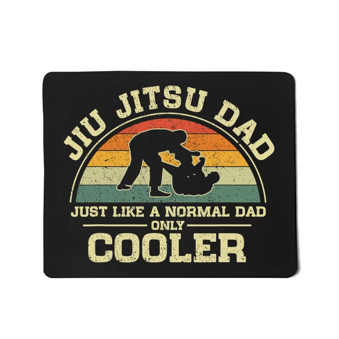 Father’s Day Jiu Jitsu Dad Training Father Vintage Funny Mousepad