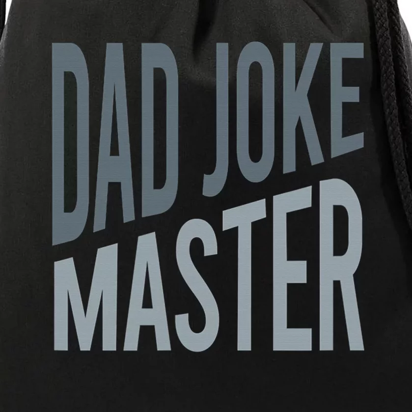 Funny Dad Joke Master Bad Jokes Drawstring Bag