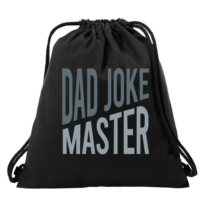 Funny Dad Joke Master Bad Jokes Drawstring Bag