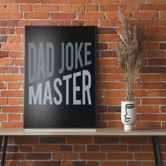 Funny Dad Joke Master Bad Jokes Poster