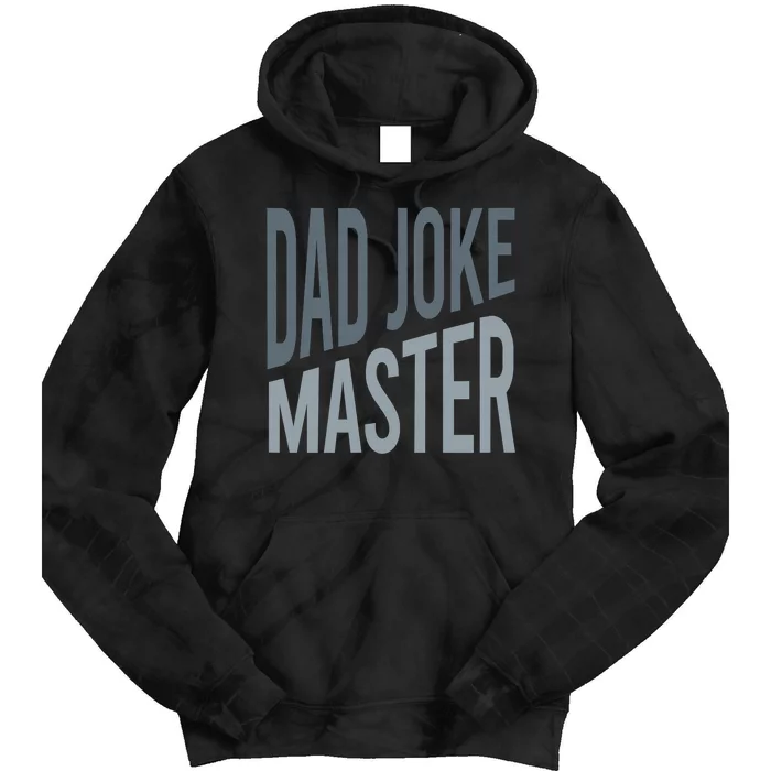 Funny Dad Joke Master Bad Jokes Tie Dye Hoodie