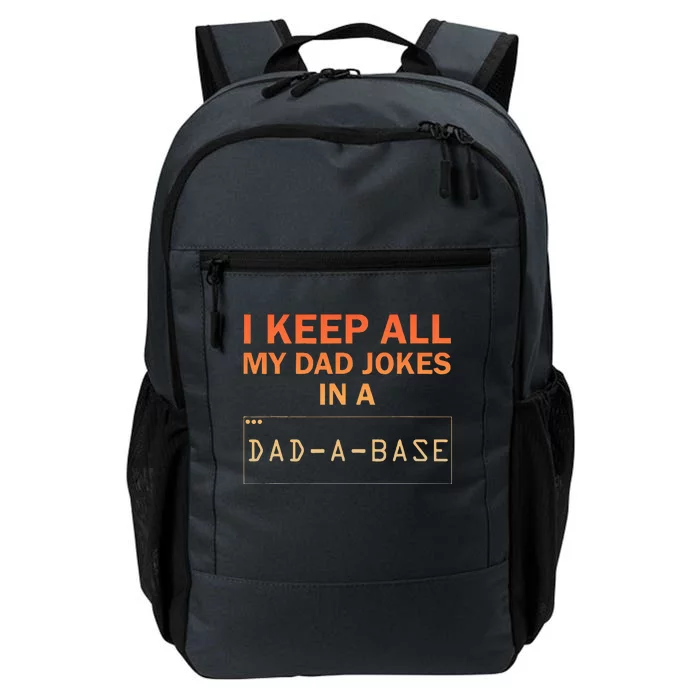 Funny Dad Jokes Database Dad Joke Lovers Daily Commute Backpack