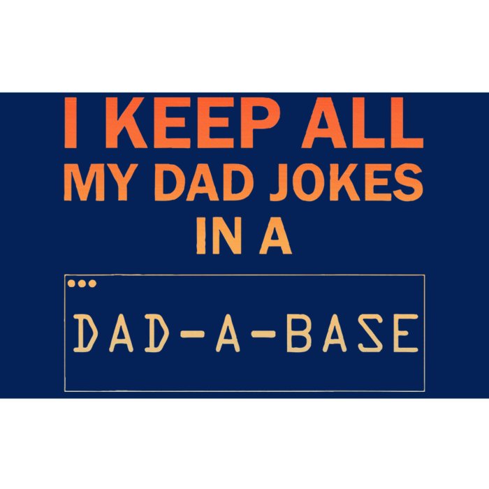 Funny Dad Jokes Database Dad Joke Lovers Bumper Sticker