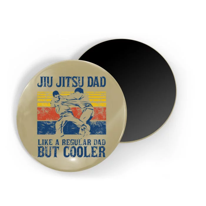 Father’s Day Jiu Jitsu Dad Training Father Vintage Funny Gift Magnet