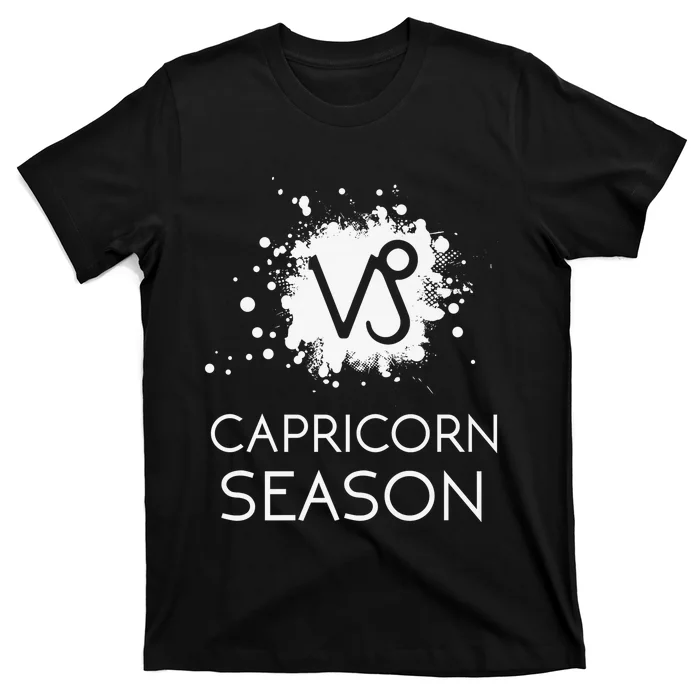 Funny December January birthday Zodiac sign Capricorn season T-Shirt