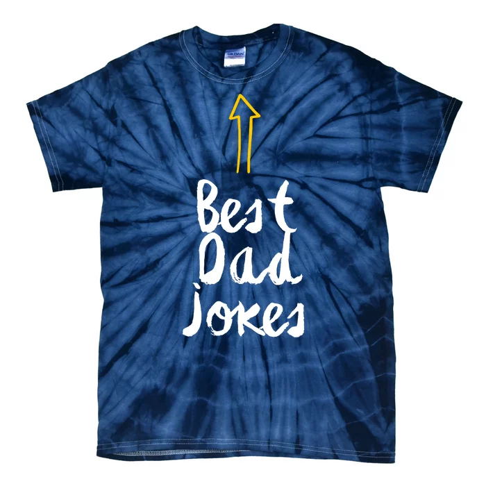 Funny Dad Jokes Gift For Fathers Day Tie-Dye T-Shirt