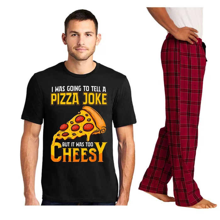 Funny Dad Joke Dad Joke Gift Pizza Joke Pajama Set