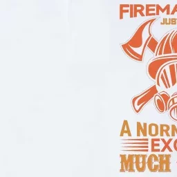 Fireman Dad Just Like A Normal Dad Except Much Cooler Softstyle Adult Sport Polo