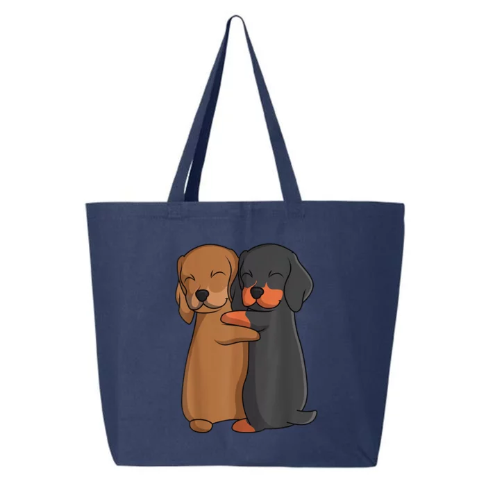 Funny Dachshund Lover Weiner Dog Cute Gift 25L Jumbo Tote