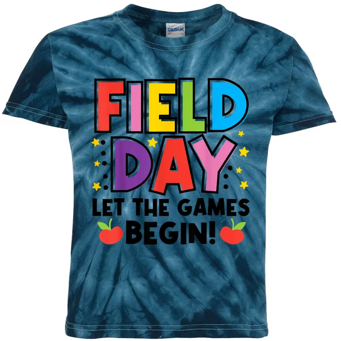 Field Day Let Games Start Begin Teachers Kids Tie-Dye T-Shirt