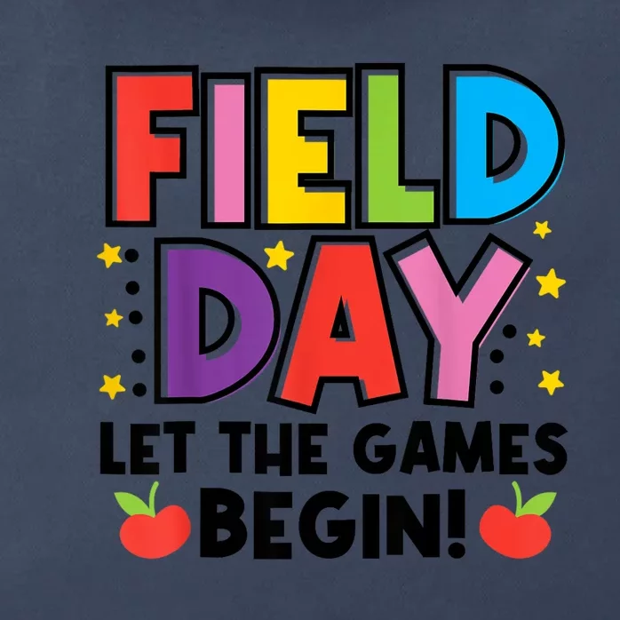 Field Day Let Games Start Begin Teachers Zip Tote Bag