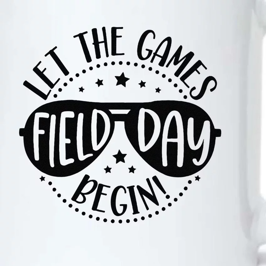 Field Day Let Games Start Begin Teachers Black Color Changing Mug