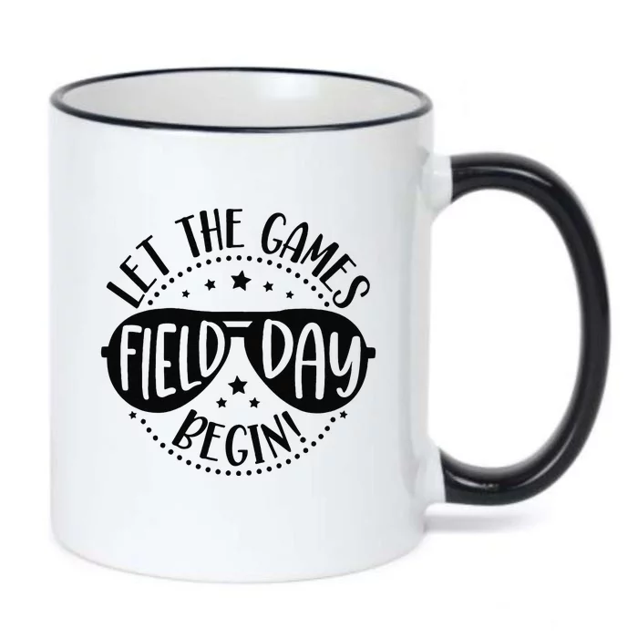 Field Day Let Games Start Begin Teachers Black Color Changing Mug