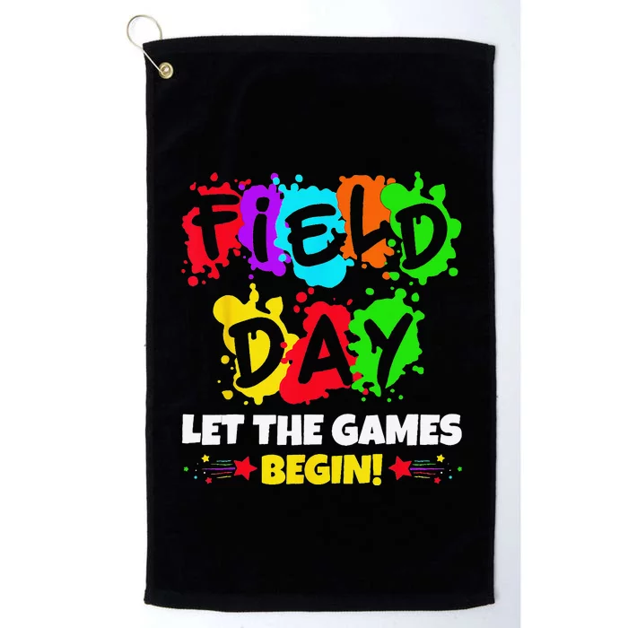 Field Day Let The Games Begin Colorful Teachers Platinum Collection Golf Towel