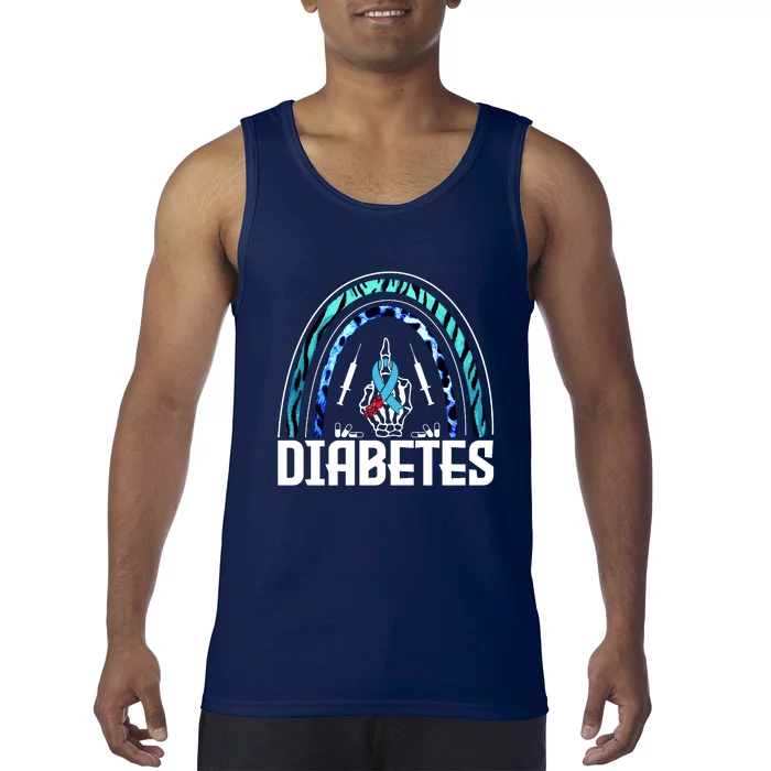 Fuck Diabetes Logo Awareness Tank Top