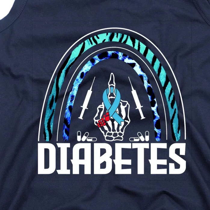 Fuck Diabetes Logo Awareness Tank Top