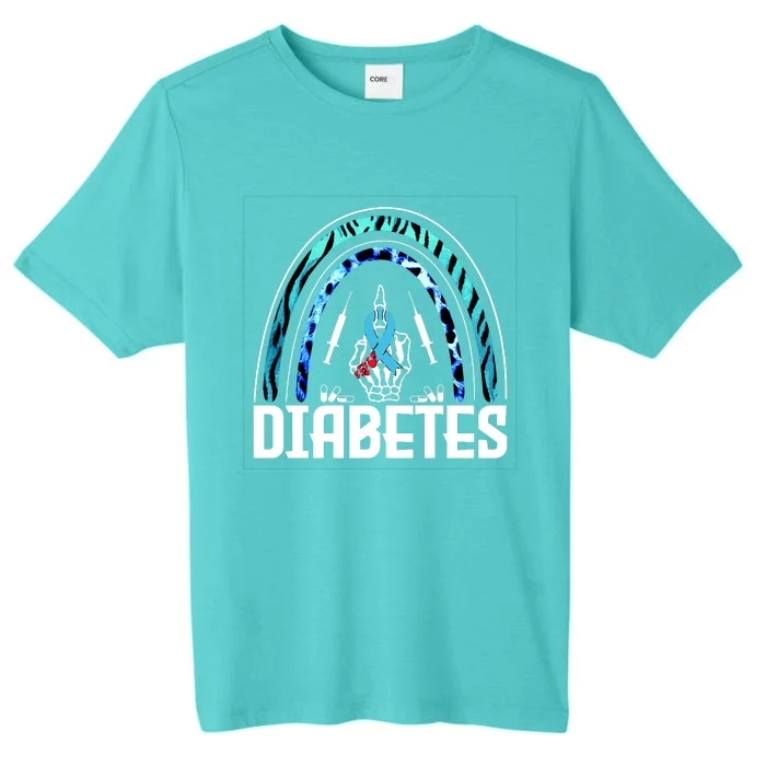 Fuck Diabetes Logo Awareness ChromaSoft Performance T-Shirt