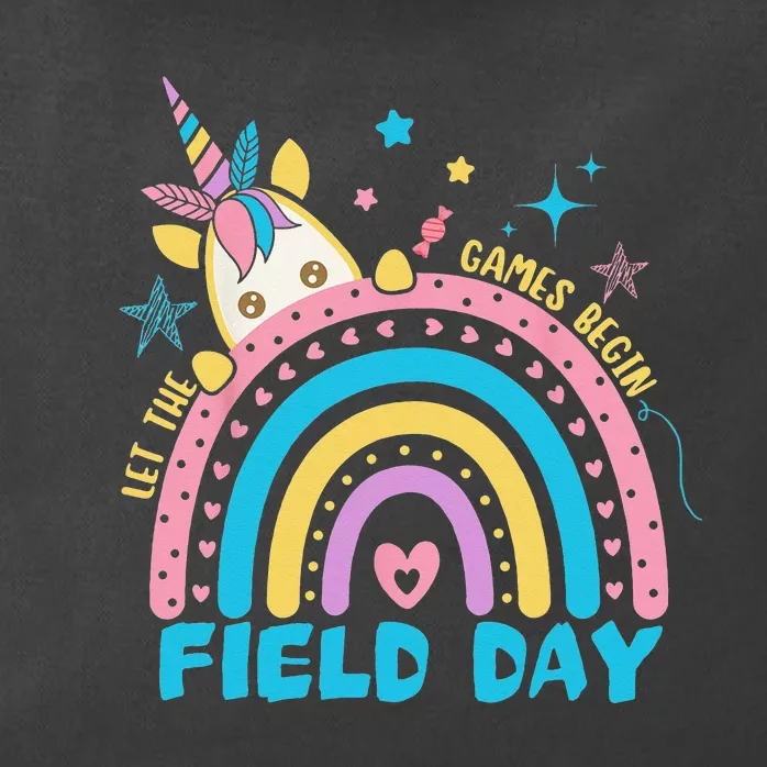 Field Day Let The Games Begin Teachers Zip Tote Bag