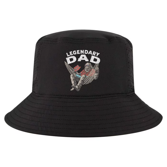 Funny Dad Legendary Saying Cool Comfort Performance Bucket Hat