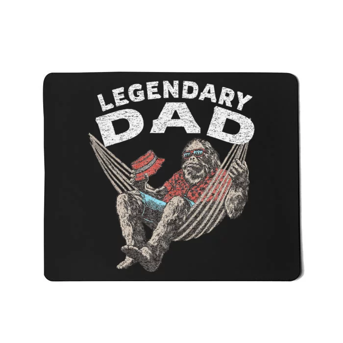 Funny Dad Legendary Saying Mousepad