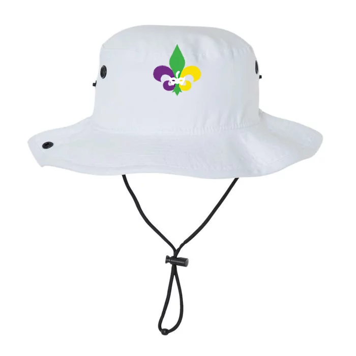 Fleur De Lis Mardi Gras Gift Masquerade Mask Legacy Cool Fit Booney Bucket Hat