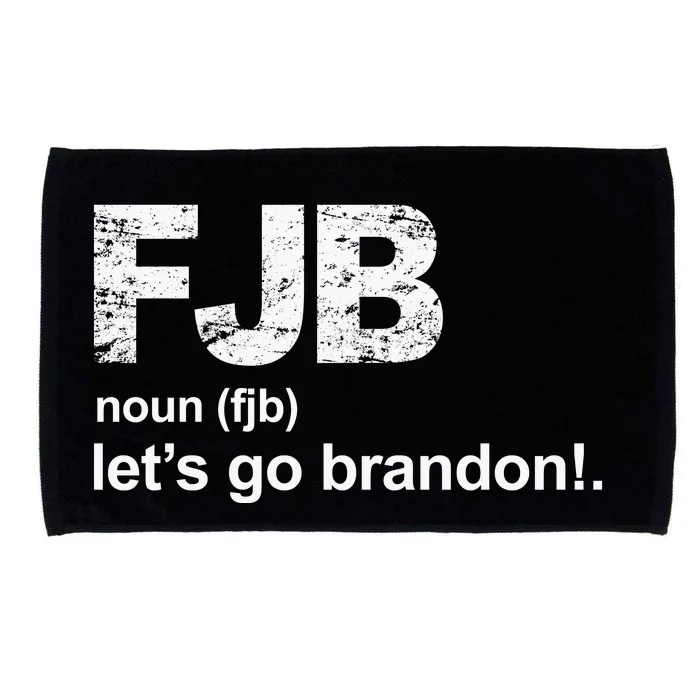 FJB Definition Let's Go Brandon Microfiber Hand Towel